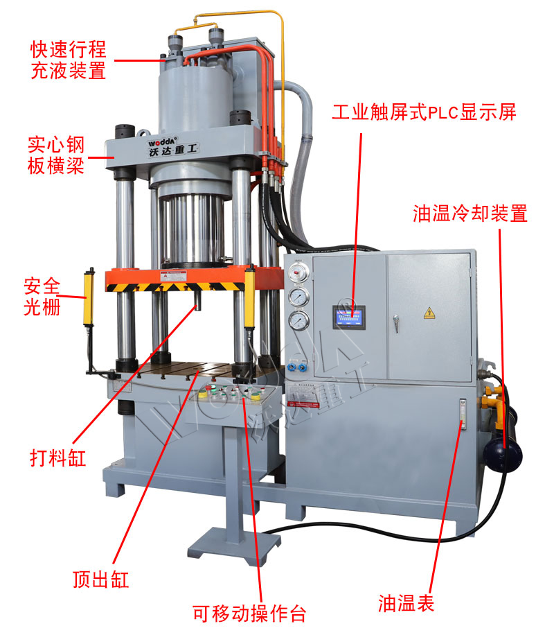 300噸冷擠壓成型液壓機(jī)